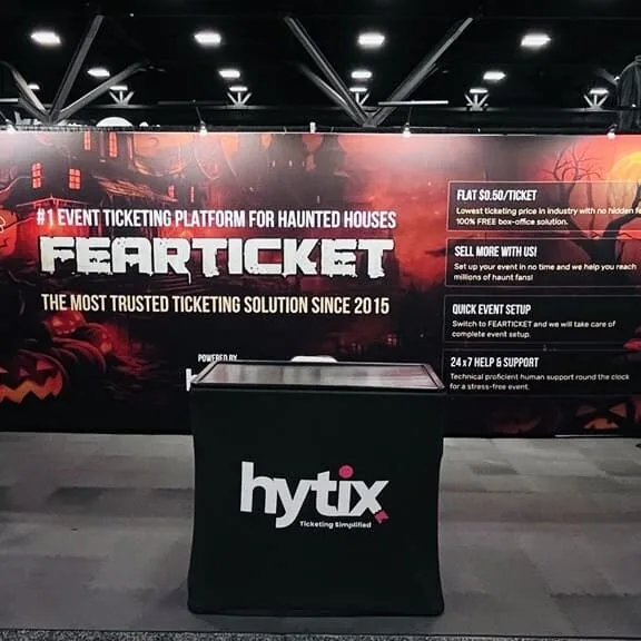 FEARTICKET team at an industry exhibition